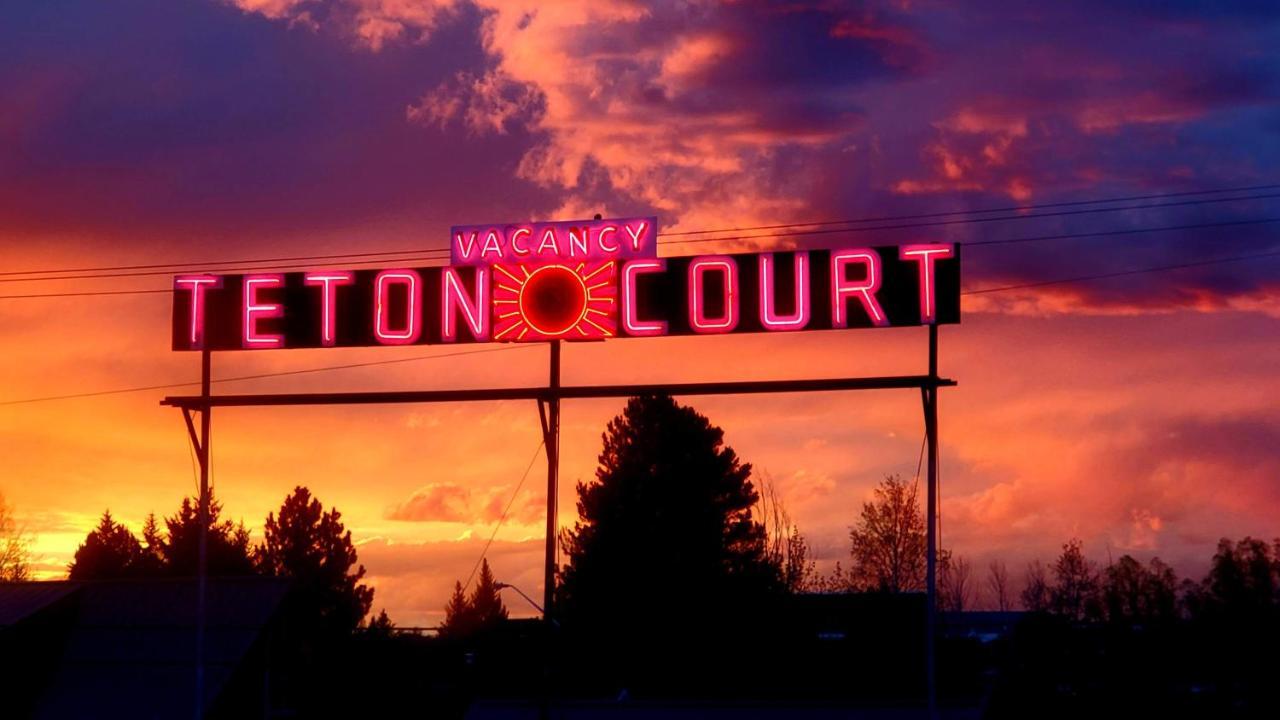 Teton Court Motel Pinedale Buitenkant foto